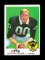 1969 Topps Football Card #163 Hall of Famer Jim Otto Oakland Raiders.