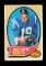 1970 Topps Football Card #180 Hall of Famer John Unitas Baltimore Colts.