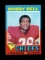 1971 Topps Football Card #35 Hall of Famer Bobby Bell Kansas City Chiefs.