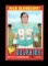 1971 Topps Football Card #147 Hall of Famer Buoniconti Miami Dolphins.