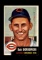 1953 Topps Baseball Card #7 Robert Vilirian Borkowski Cincinnati Reds.