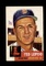 1953 Topps Baseball Card #18 Thaddeus Stannley Lepcio Boston Red Sox.