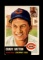 1953 Topps Baseball Card #45 Grady Edgebert Hatton, Jr. Cincinnati Reds.