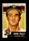 1953 Topps Baseball Card #83 Howard Joseph Pollet Pittsburgh Pirates.