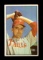1953 Bowman Color Baseball Card #64 Curt Simmons Philadelphia Phillies.