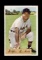 1954 Bowman Baseball Card #103 Steve Souchock Detroit Tigers.