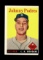 1958 Topps Baseball Card #120 Johnny Podres Los Angeles Dodgers.