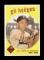 1959 Topps Baseball Card #270 Gil Hodges Los Angeles Dodgers.