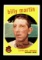 1959 Topps Baseball Card #295 Billy Martin Cleveland Indians.