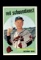 1959 Topps Baseball Card #480 Hall of Famer Red Schoendienst Milwaukee Brav
