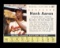 1961 Post Cereal Hand Cut Baseball Card #107 Hall of Famer Hank Aaron Milwa