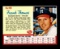 1962 Post Cereal Hand Cut Baseball Card #151 Frank Thomas Milwaukee Braves.