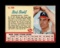 1962 Post Cereal Hand Cut Baseball Card #154 Bob Buhl Milwaukee Braves.