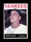 1964 Topps Baseball Card #225 Roger Maris New York Yankees.