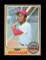 1968 Topps Baseball Card #245 Tony Gonzalez Philadelphia Phillies.
