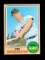 1968 Topps Baseball Card #309 Ken Henderson San Francisco Giants.