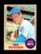 1968 Topps Baseball Card #386 Greg Goossen New York Mets.