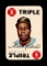 1968 Topps Game Card #7 of 33 Hall of Famer Frank Robinson Baltimore Oriole