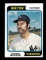 1974 Topps Baseball Card #340 Thurman Munson New York Yankees.