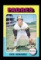 1975 Topps Baseball Card #84 Enzo Hernandez San Diego Padres Blank Back Err