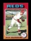 1975 Topps Baseball Card #235 Jack Billingham Cincinnati Reds Blank Back Er