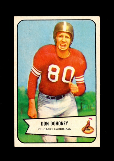 1954 Bowman Football Card #24 Don Dohoney Chicago Cardinals.