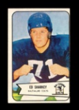 1954 Bowman Football Card #109 Ed Sharkey Baltimore Colts.