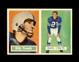 1957 Topps Football Card #29 Billy Bessels Baltimore Colts.