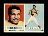 1957 Topps Football Card #70 Bob Boyd Los Angeles Rams.