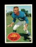 1960 Topps Football Card #48 Hall of Famer Yale Lary Detroit Lions.