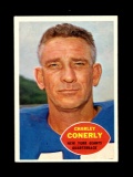 1960 Topps Football Card #72 Charlie Conerly N.Y. Giants.