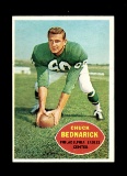 1960 Topps Football Card #87 Hall of Famer Chuck Bednarick Philadelphis Eag