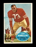1960 Topps Football Card #121 Hall of Famer Leo Nomellini San Francisco 49'