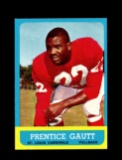 1963 Topps Football Card #150 Prentice Gautt St Louis Cardinals.