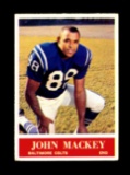 1964 Philadelphia ROOKIE Football Card #3 Rookie Hall of Famer John Mackey