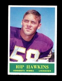 1964 Philadelphia Football Card #103 Rip Hawkins Minnesota Vikings.
