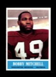 1964 Philadelphia Football Card #189 Hall of Famer Bobby Mitchell Washinton