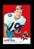 1969 Topps Football Card #31 Lance Rentzel Dallas Cowboys.