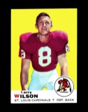 1969 Topps Football Card #65 Hall of Famer Larry Wilcon St. Louis Cardinals