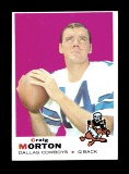 1969 Topps Football Card #235 Craig Morton Dallas Cowboys.