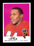 1969 Topps Football Card #251 Hall of Famer Floyd Little Denver Broncos.