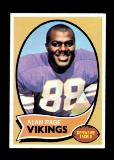 1970 Topps ROOKIE Football Card #59 Rookie Hall of Famer Alan Page Minnesot