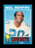 1971 Topps Football Card #118 Hall of Famer Mel Renfro Dallas Cowboys.