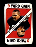 1971 Topps Game Football Card #7 Hall of Famer O.J. Simpson Buffalo Bills.