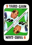 1971 Topps Game Football Card #27 Hall of Famer Merlin Olsen Los Angeles Ra