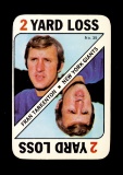 1971 Topps Game Football Card #35 Hall of Famer Frank Tarkenton New York Gi