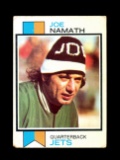 1973 Topps Footbal Card #400 Hall of Famer Joe Namath New York Jets.