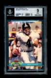 1991 Stadium Club Football Card #94 Brett Favre. Beckett Certified MINT 9.