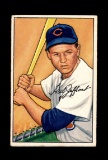 1952 Bowman Baseball Card #104 Hall Jeffcoat Chicago Cubs.