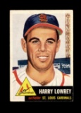 1953 Topps Baseball Card #16 Harry Lee Lowry St Louis Cardinals.